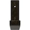 Ekena Millwork Steel Hanging Shelf Bracket, Antiqued Warm Silver 2"W x 12"D x 7"H BKTM02X12X07HSAWS - alternate 6